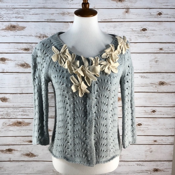 Anthropologie Sweaters - Anthropologie Field Flower Cardigan XS